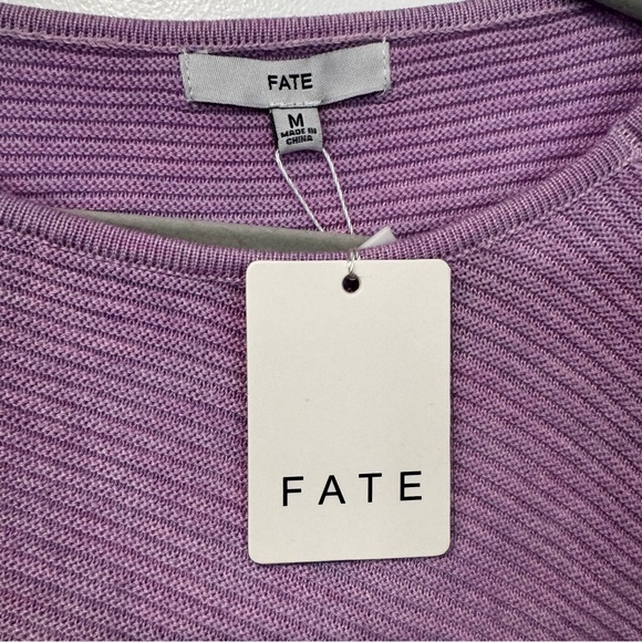 Fate Purple Knit Sweater - Picture 2 of 3
